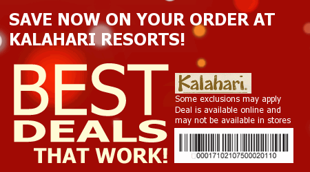 Kalahari Resorts Coupon Code