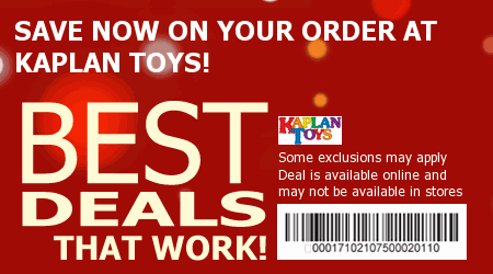 Kaplan Toys Coupon Code