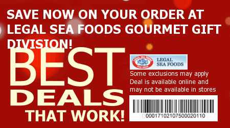 Legal Sea Foods Coupon Code