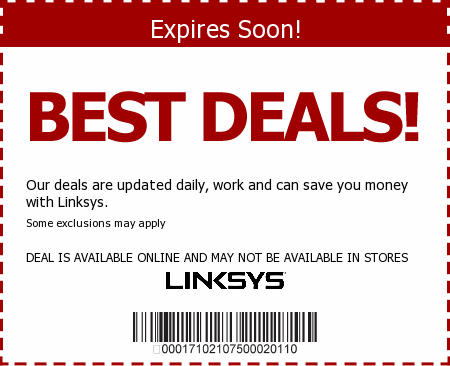 Linksys Promo Code