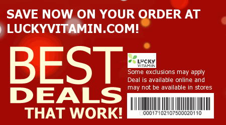 Lucky Vitamin Coupon Code