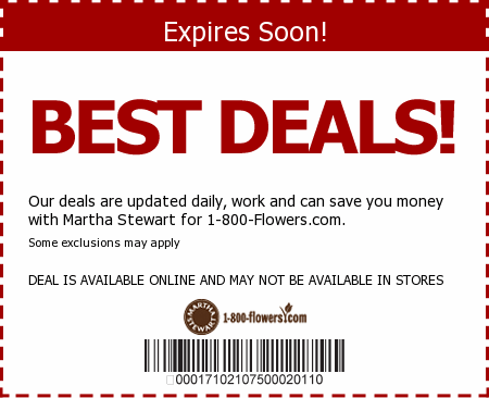 Martha Stewart Flowers Promo Code