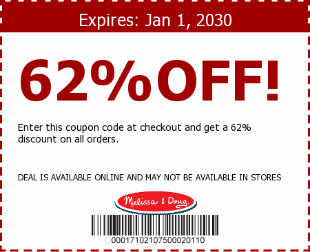 Melissa and Doug Promo Code