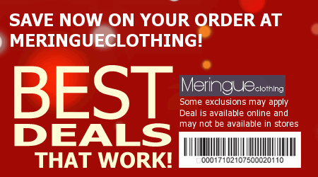 Meringue Clothing Coupon Code
