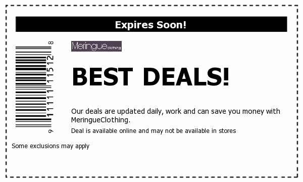 Meringue Clothing Deals
