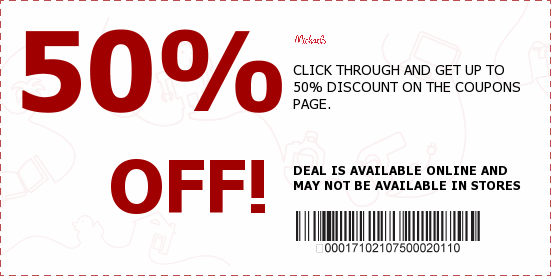 Michaels Coupons