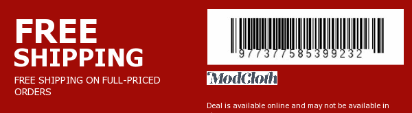 ModCloth Coupon