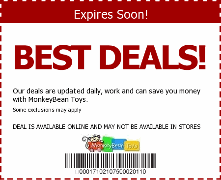 MonkeyBean Toys Promo Code