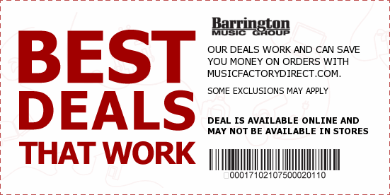 Music Factory Direct Coupons