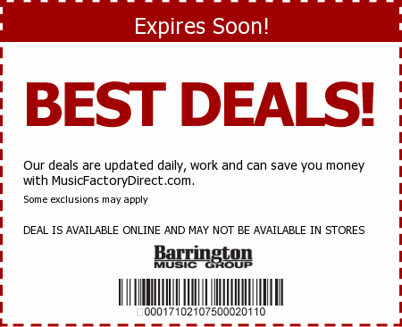 Music Factory Direct Promo Code
