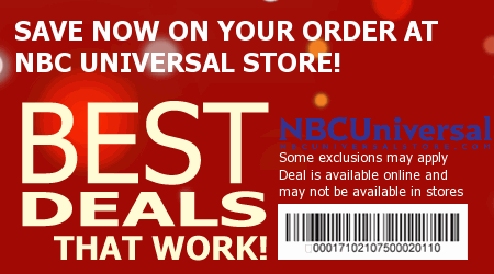 NBC Universal Store Coupon Code