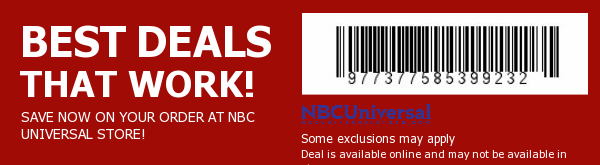 NBC Universal Store Coupon