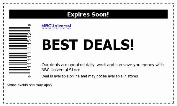 NBC Universal Store Deals