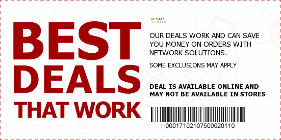 Network Solutions Coupon