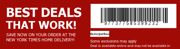 New York Times Coupon