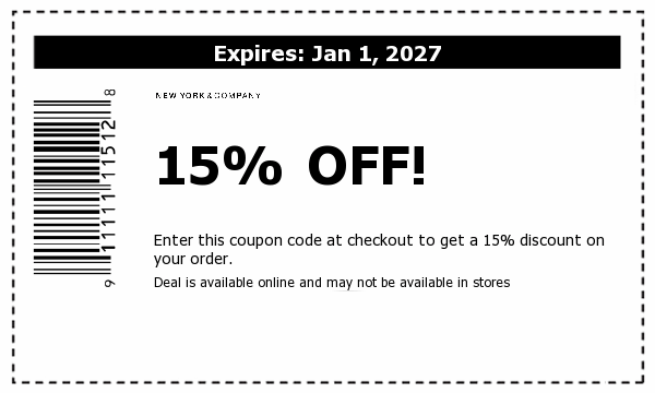 New York and Company Deals