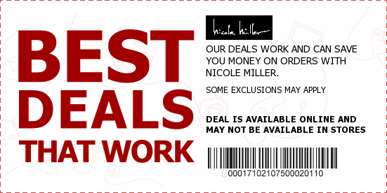 Nicole Miller Coupons