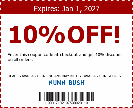 Nunn Bush Promo Code