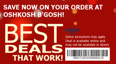 Osh Kosh Bgosh Coupon Code