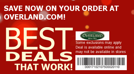 Overland.com Coupon Code