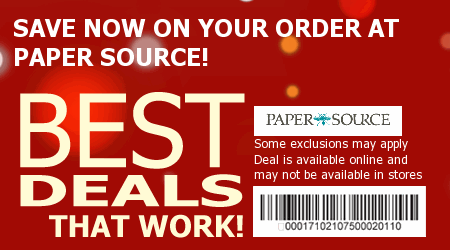 Paper Source Coupon Codes 2018