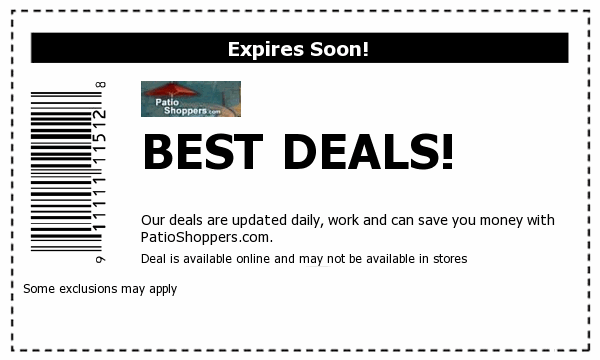 Patio Shoppers Deals