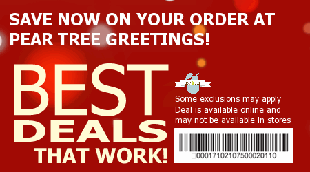 Pear Tree Greetings Coupon Code