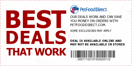 Pet Food Direct Coupons