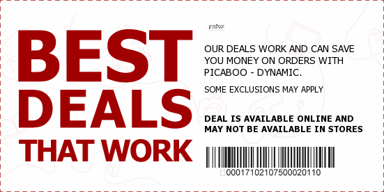 Picaboo Coupons