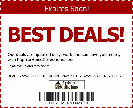 Popular Home Collections Promo Code