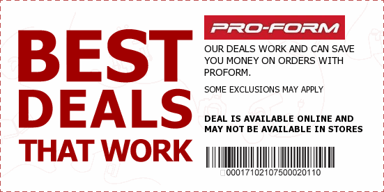 ProForm Coupons