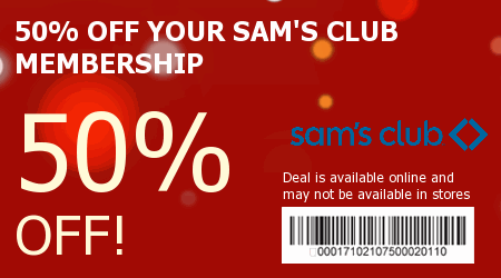 groupon sams membership