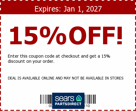 Sears Parts Direct Promo Code