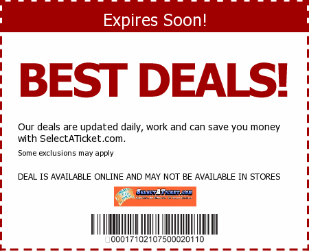 SelectATicket.com Promo Code