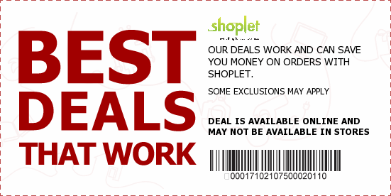 Shoplet Coupons