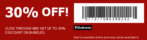 SkullCandy Coupon