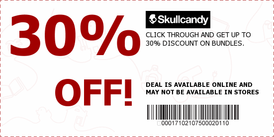 SkullCandy Coupons