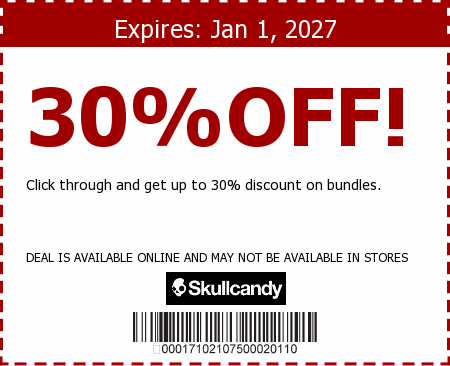 SkullCandy Promo Code