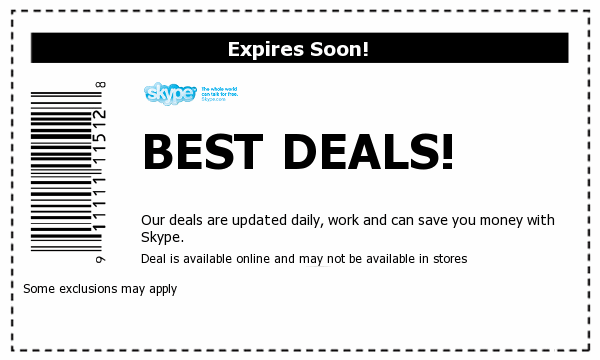 Skype Deals