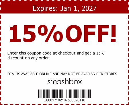 Smashbox Promo Code