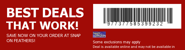 Snap On Feathers Coupon