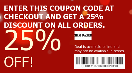 Steve Madden Coupon Code