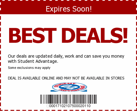 Student Advantage Promo Code