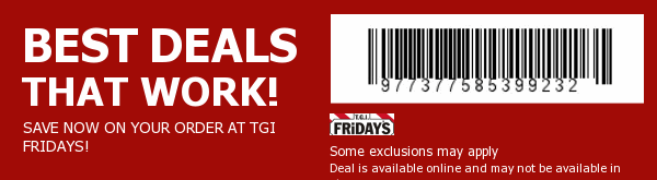 TGI Fridays Coupon