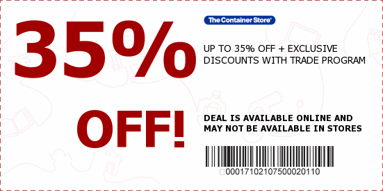 The Container Store Coupons