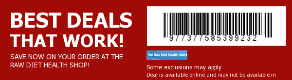 The Raw Diet Health Shop Coupon