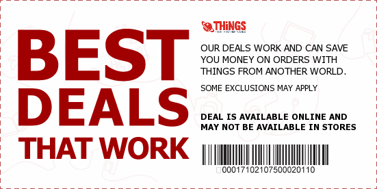 Things From Another World Coupons