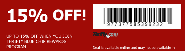 Thrifty Coupon