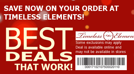 Timeless Elements Coupon Code
