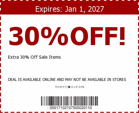 Tommy Hilfiger Promo Code